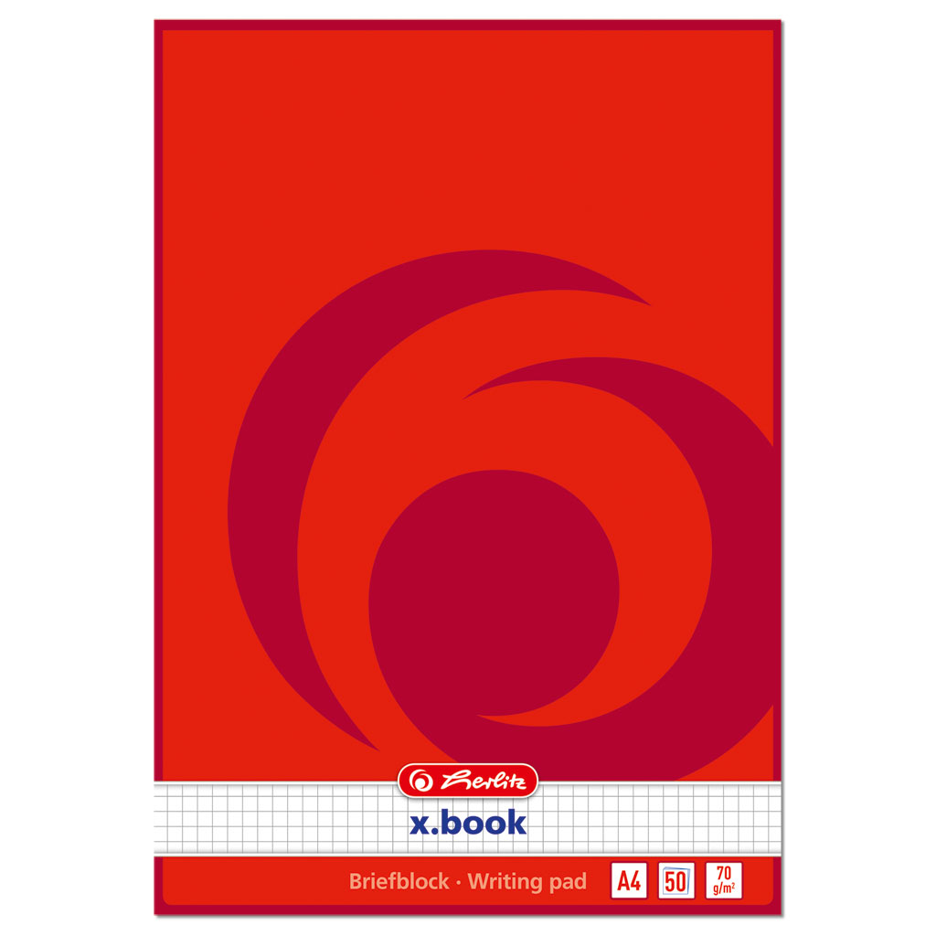 Herlitz® Briefblock DIN A4