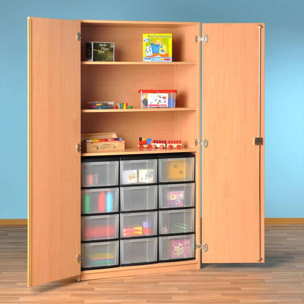 Modulus® Klassenraum-Schrank mit 3 Böden, 2 davon verstellbar