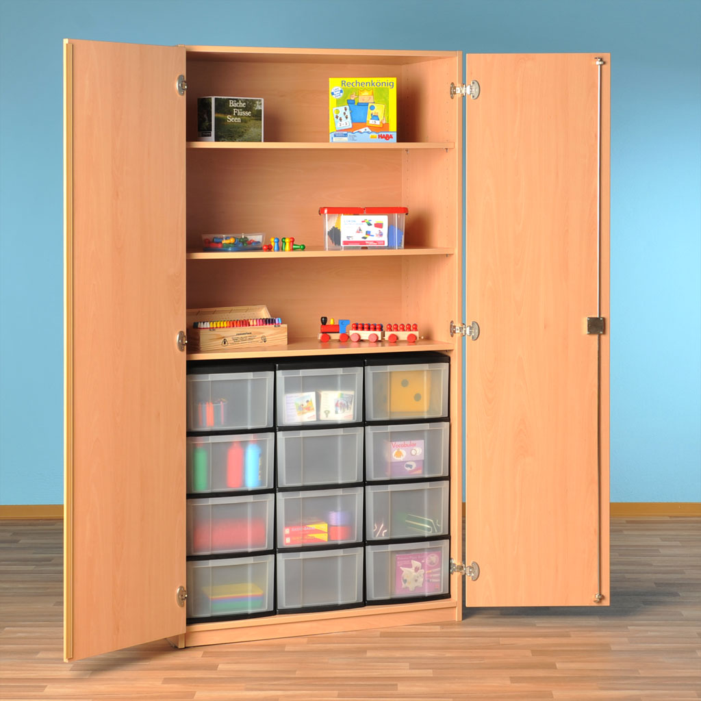 Modulus® Klassenraumschrank mit 3 Böden, 2 davon verstellbar