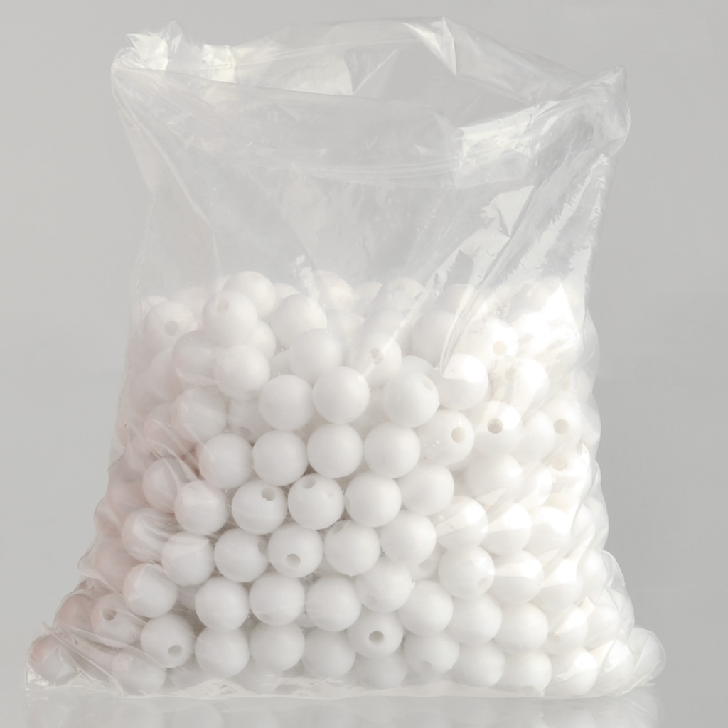 Kunststoffperlen, 100 Stück, Ø 11 mm