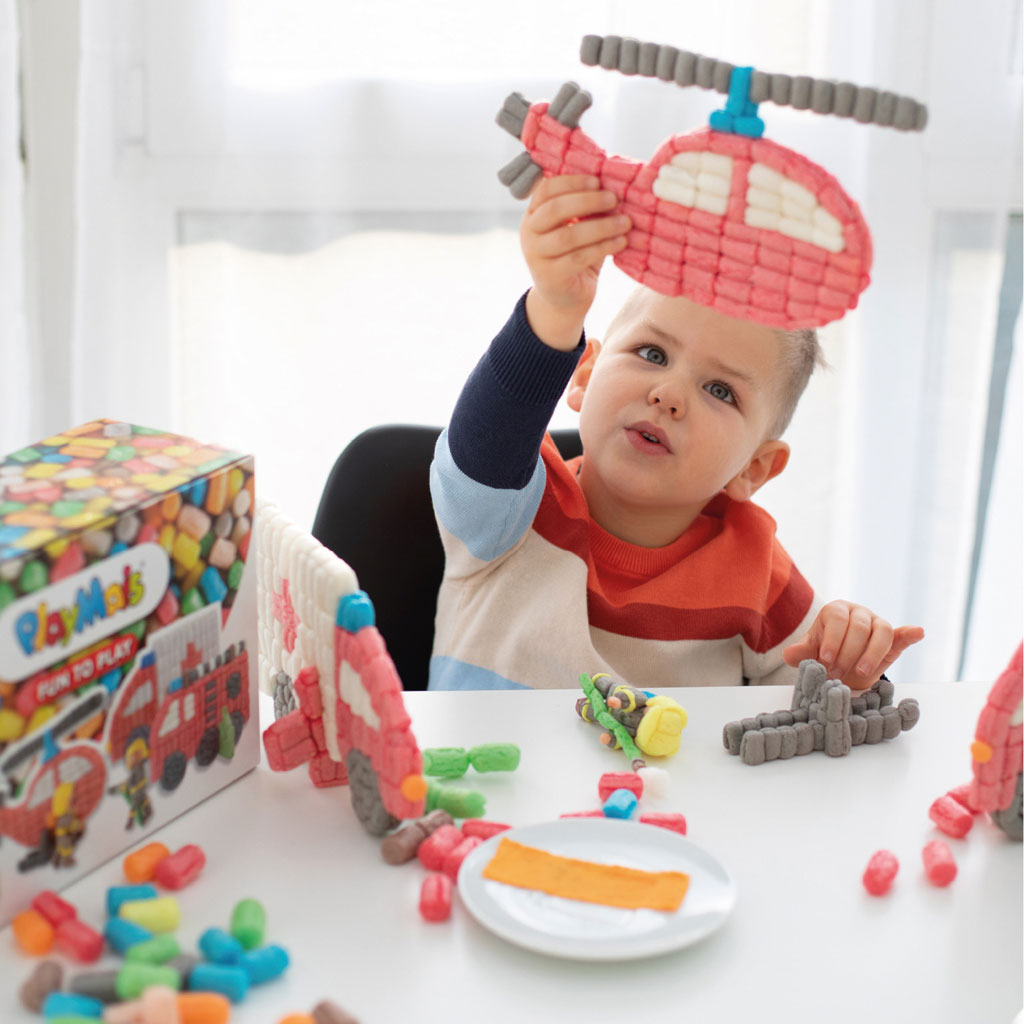 PlayMais® Fun to Play Feuerwehr, 550 Teile