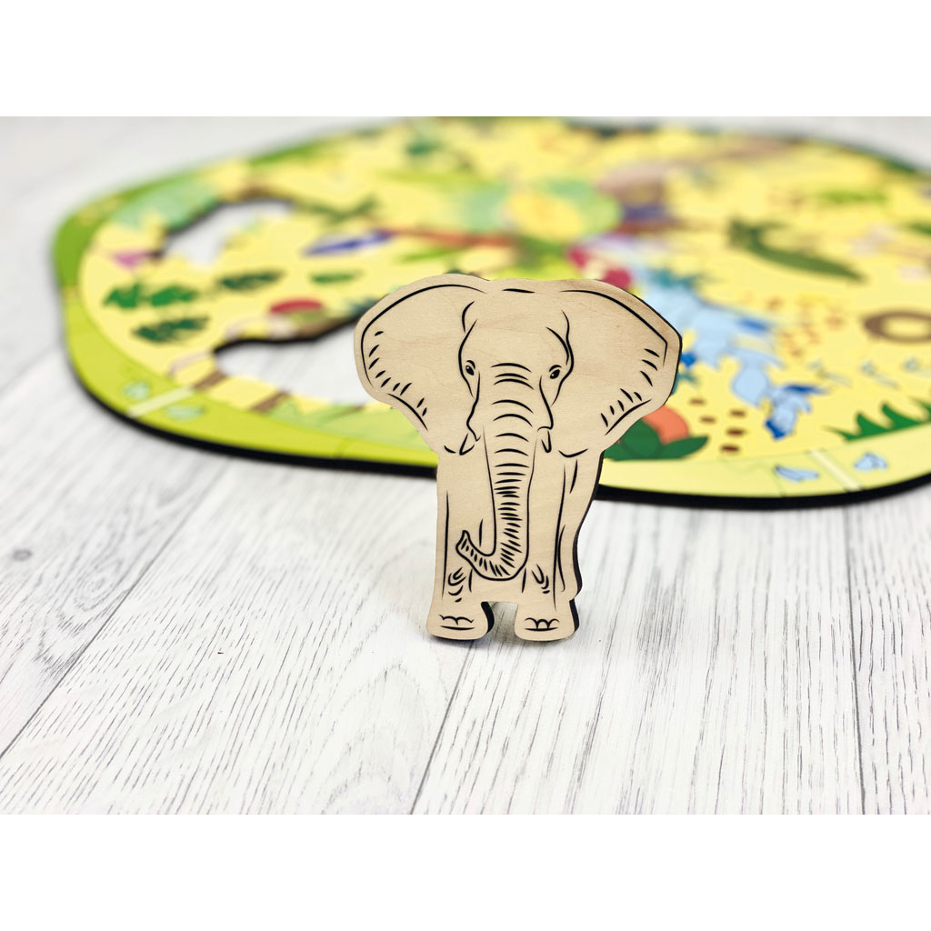 XXL-Puzzle Wilde Tiere