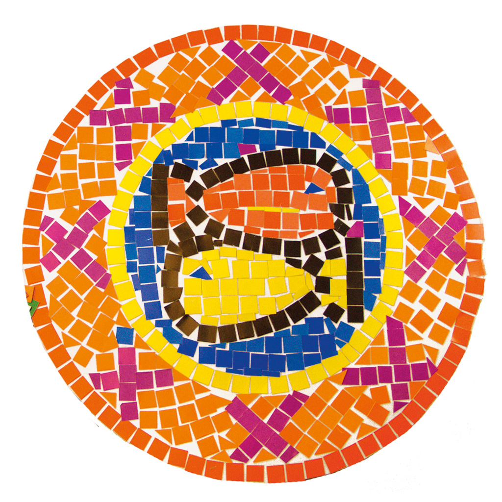 Mosaikquadrate, 10.000 Stück