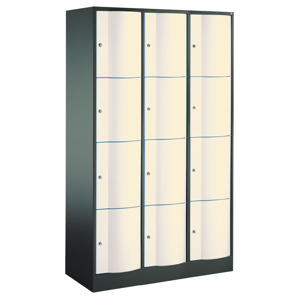 Großraum-Schließfachschrank, 3-reihig Großraum-Schließfachschrank, 3-reihig