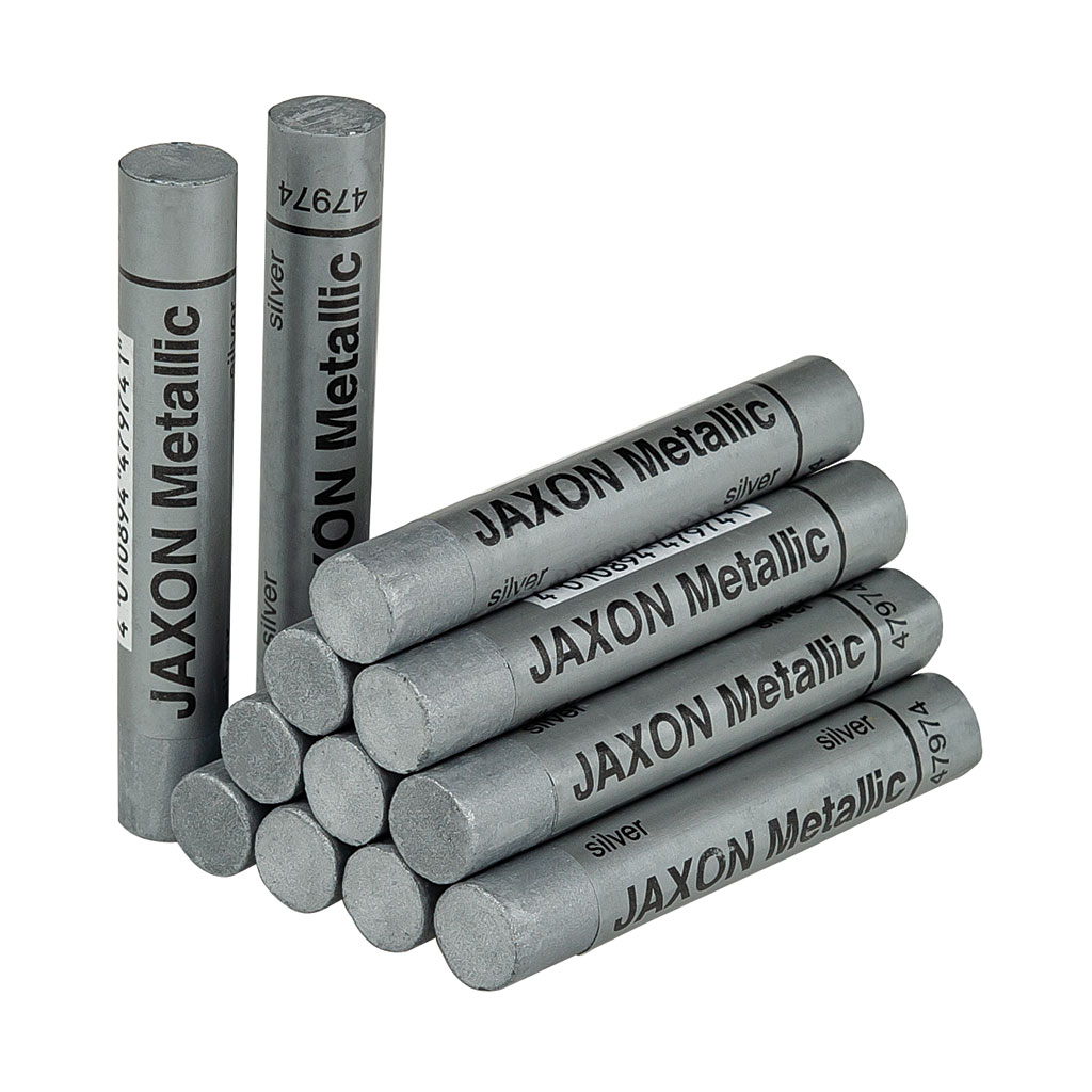 JAXON® Pastell-Ölkreide Silber