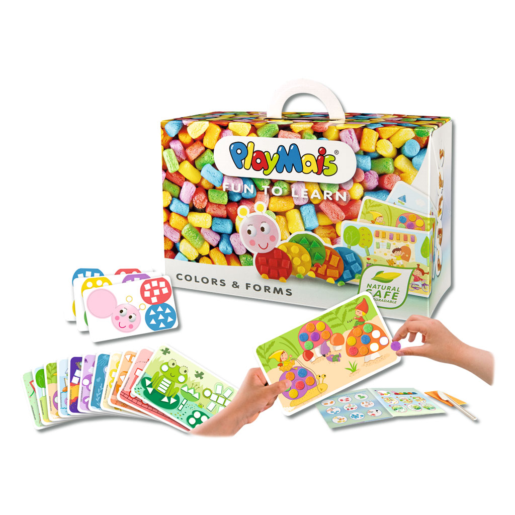PlayMais® Fun to Learn Farben und Formen, 550 Teile
