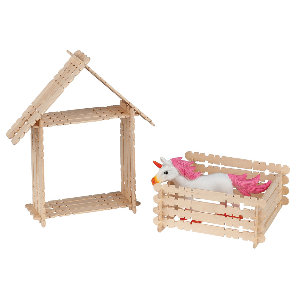 Holzstäbchen in Box