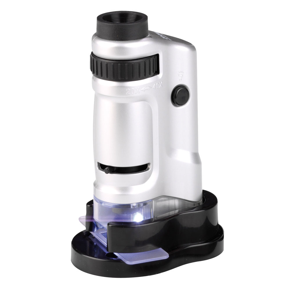 Mini-Taschenmikroskop – 20x bis 40x Vergrößerung