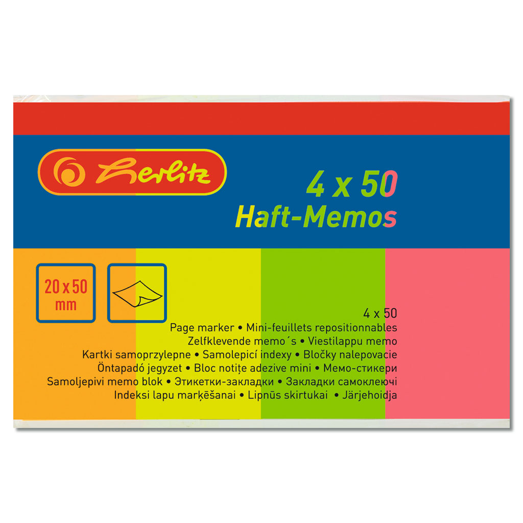 Herlitz® Haft-Memos