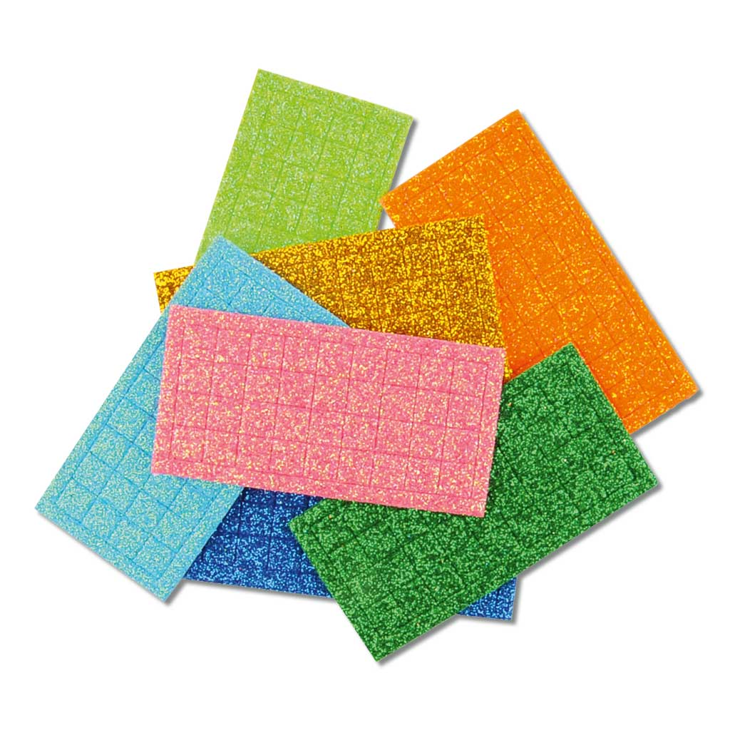 Ursus® Moosgummi-Mosaik Glitter