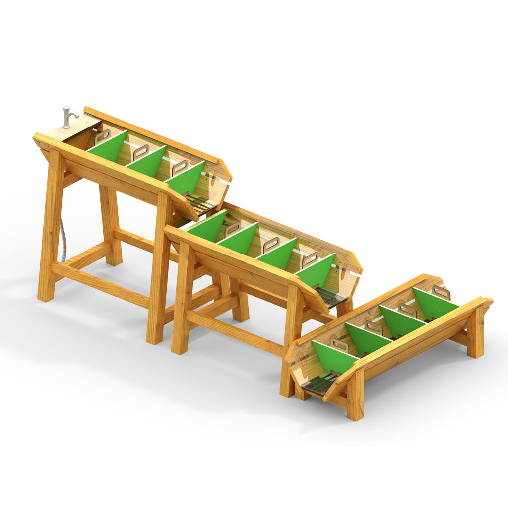 Wasser-Matschanlage "Staudamm" Wasser-Matschanlage "Staudamm"