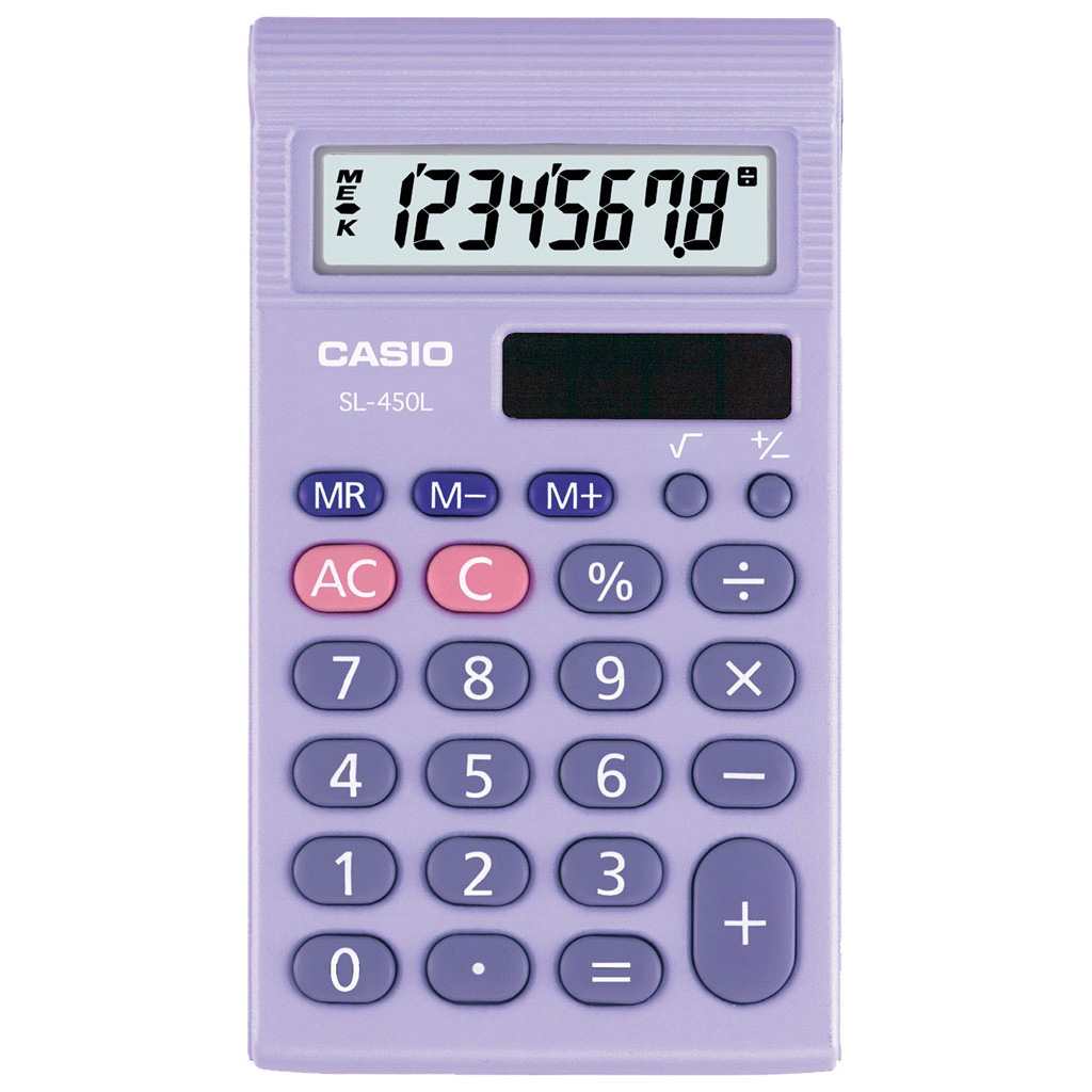 temp30538akoffertaschenrechnersetsatzlvWhi3TONsLgn Casio SL-450S Taschenrechner Klassensatz