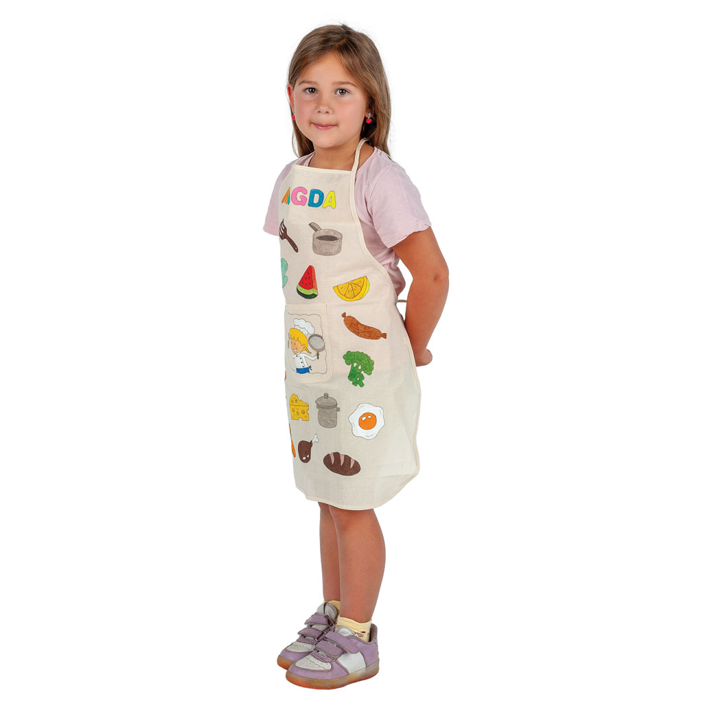 Kinderschürze, Natur Kinderschürze, Natur