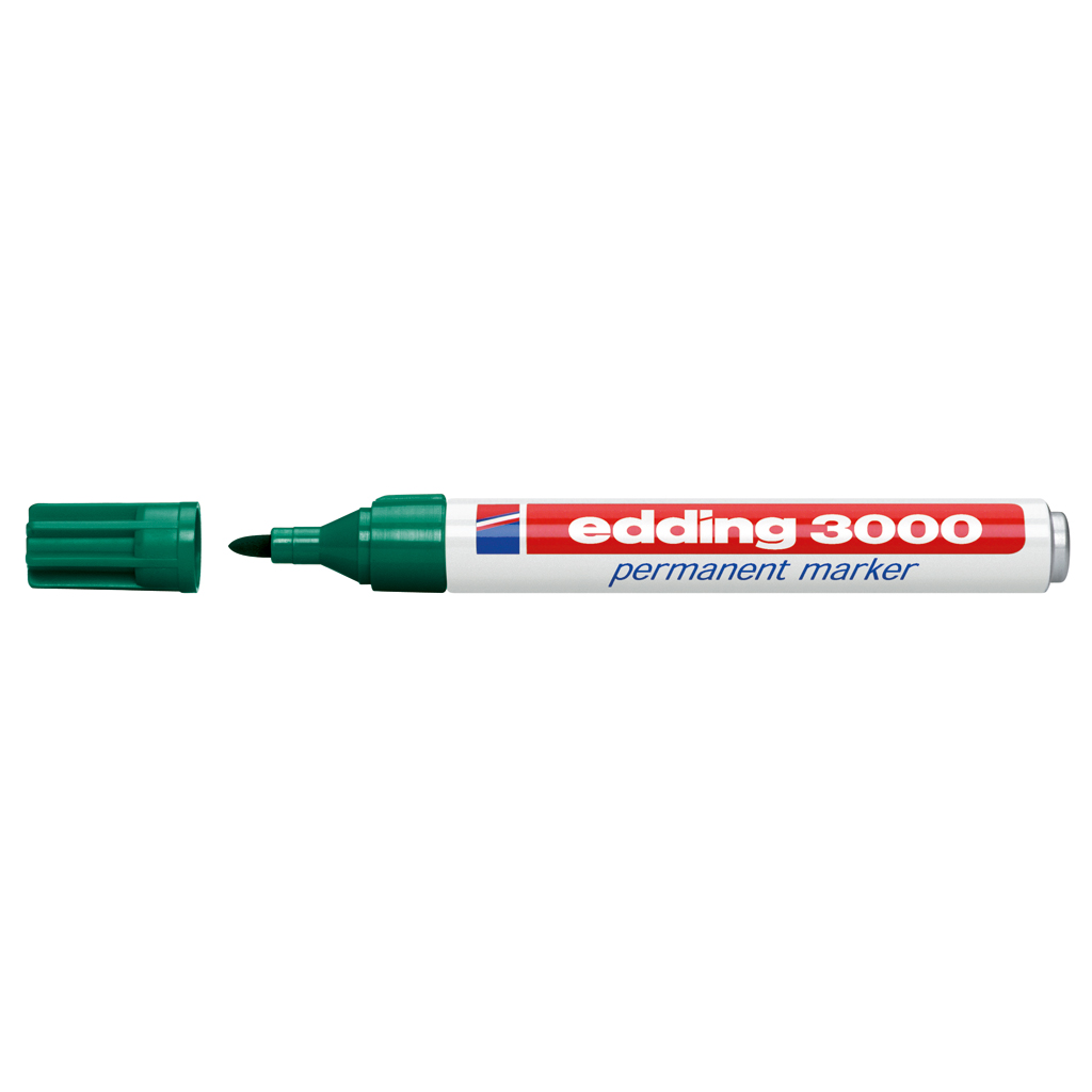 edding® 3000 Permanentmarker, 4er-Set edding® 3000 Permanentmarker, 4er-Set