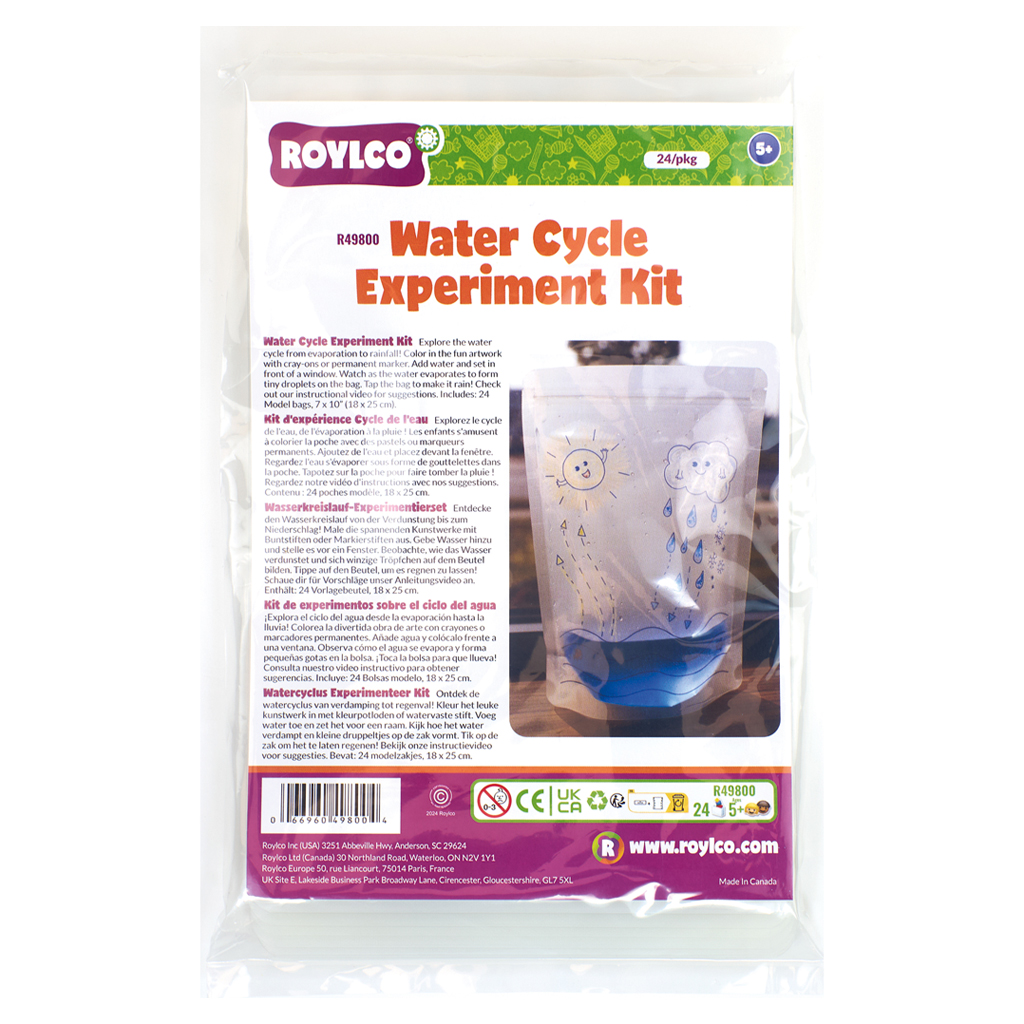 Experimentierset Wasserkreislauf, 24 Stück