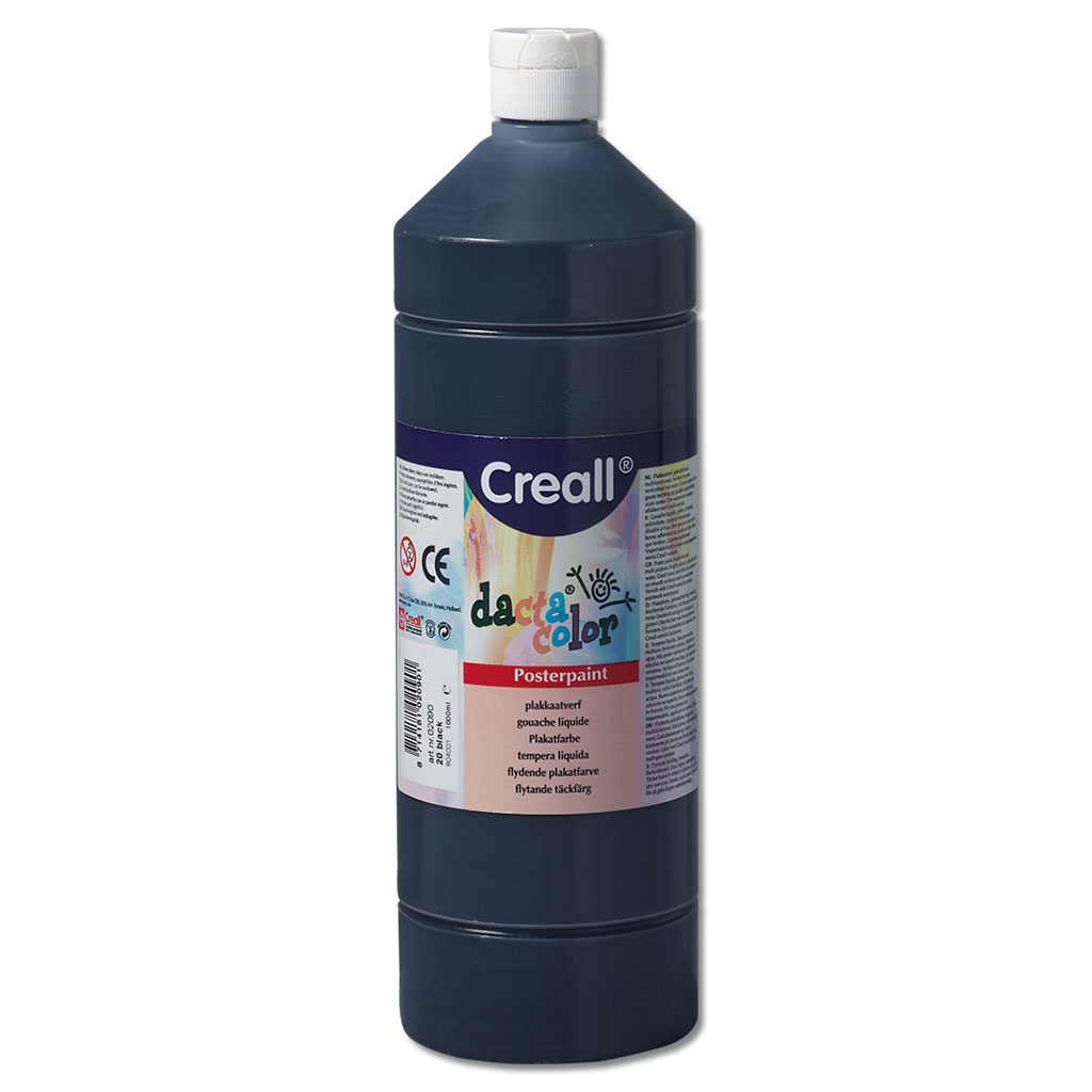 Creall® Dacta Color Schul-Temperafarben, 1.000 ml