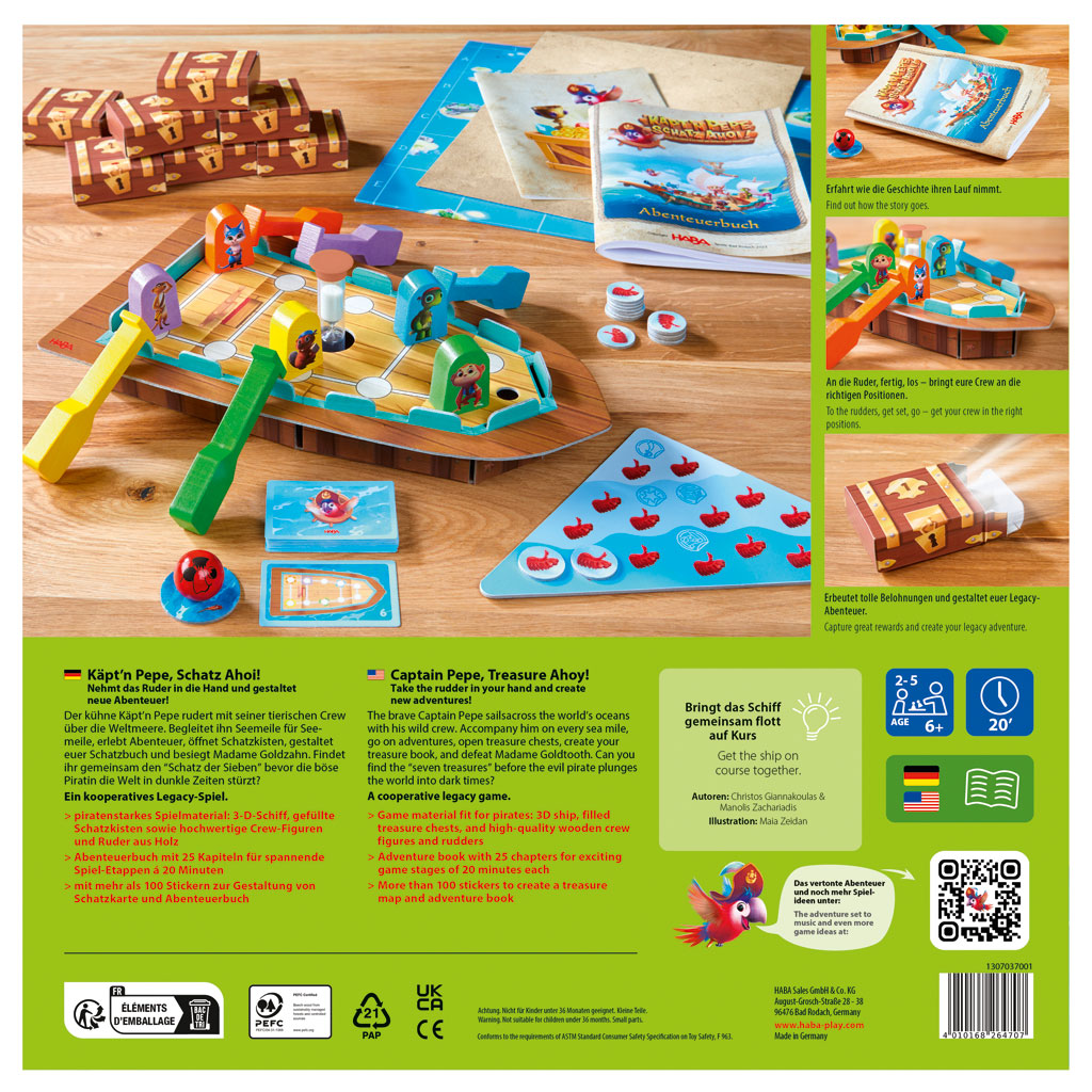 HABA® Käpt’n Pepe, Schatz ahoi! HABA® Käpt’n Pepe, Schatz ahoi!