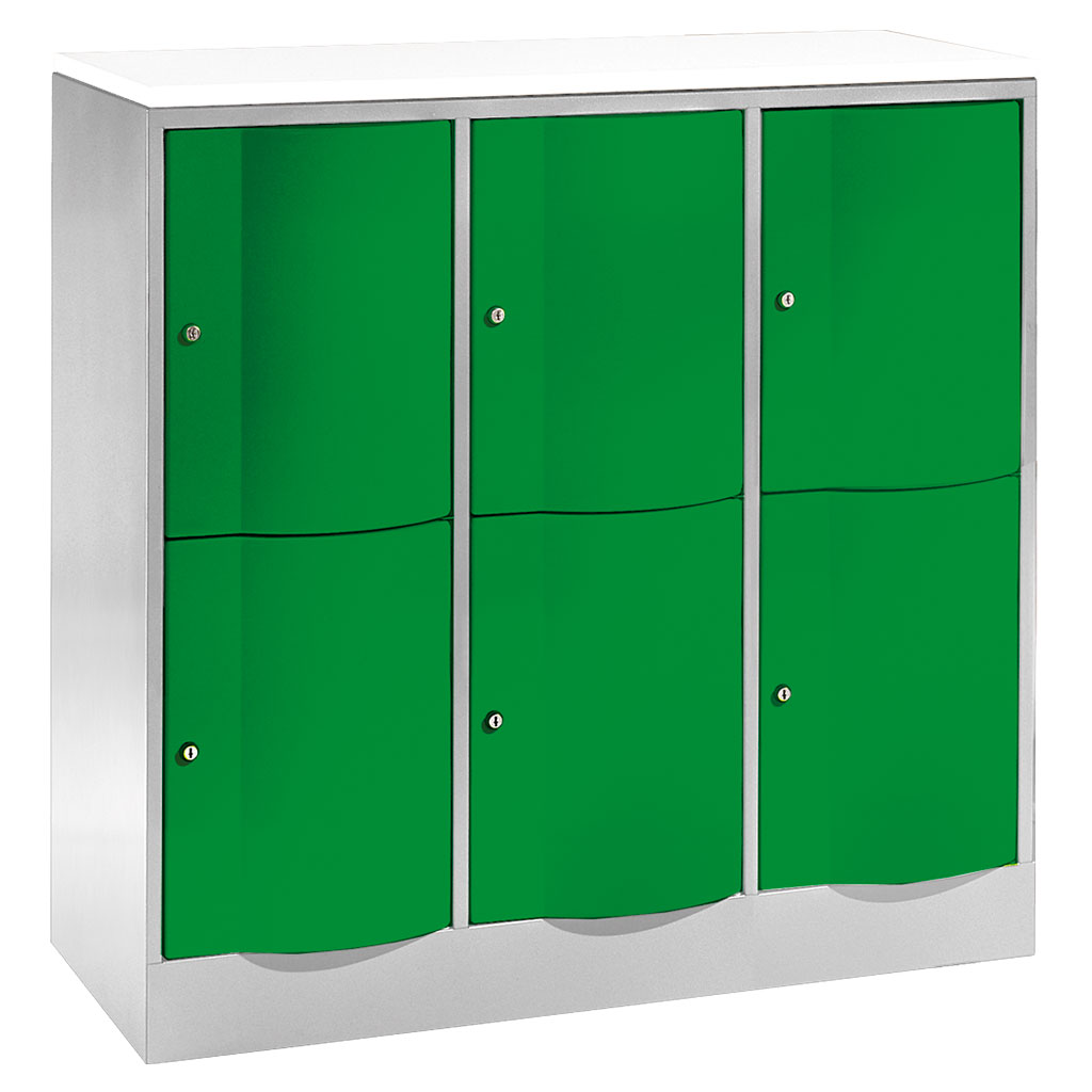 Großraum-Schließfachschrank, 3-reihig Großraum-Schließfachschrank, 3-reihig