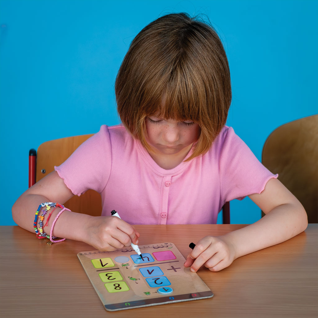 Lernspiel Schriftliches Rechnen mit Zehnerübergang