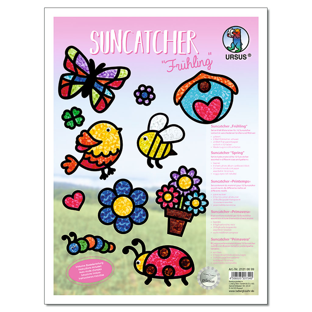 temp92877-suncatcher-fruehling47dfotwnx8cUl Ursus® Suncatcher Fensterbilder, 12 Stück