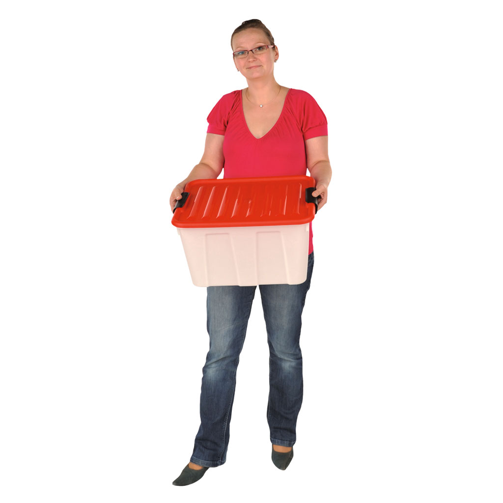 Stapelbox leer, in verschiedenen Größen lieferbar