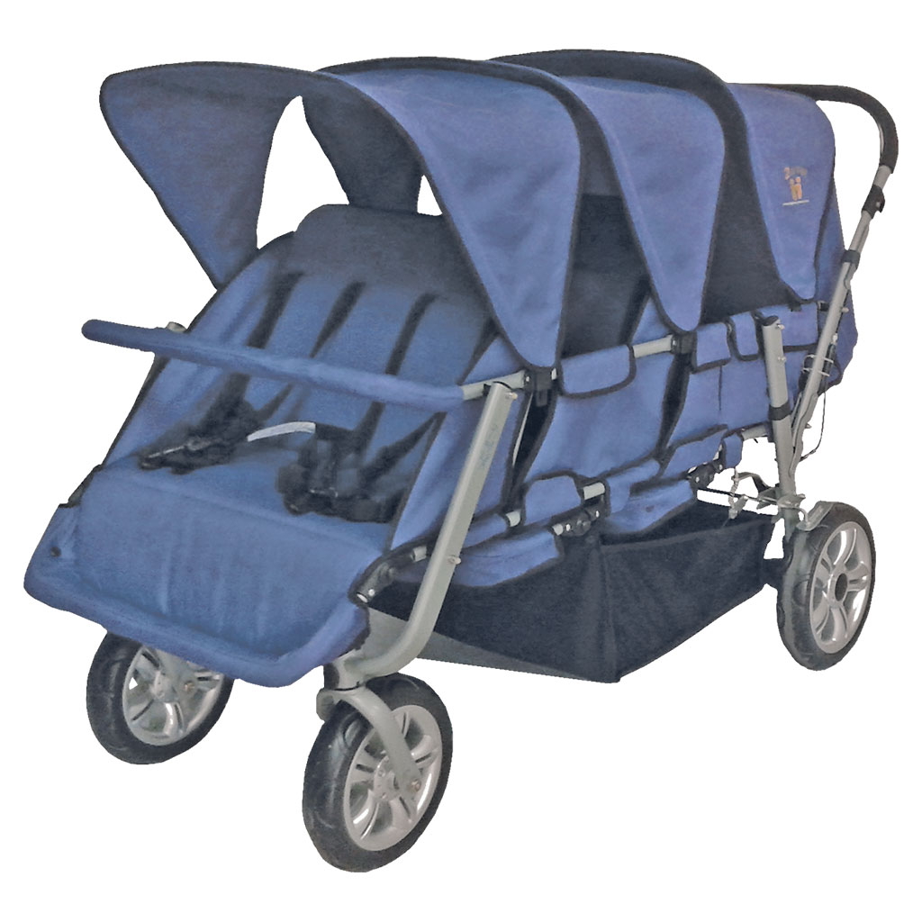 Krippenwagen für 6 Kinder-Bild Auf diesem Bild ist das Produkt mit der Art.Nr.: W-82905 zu sehen