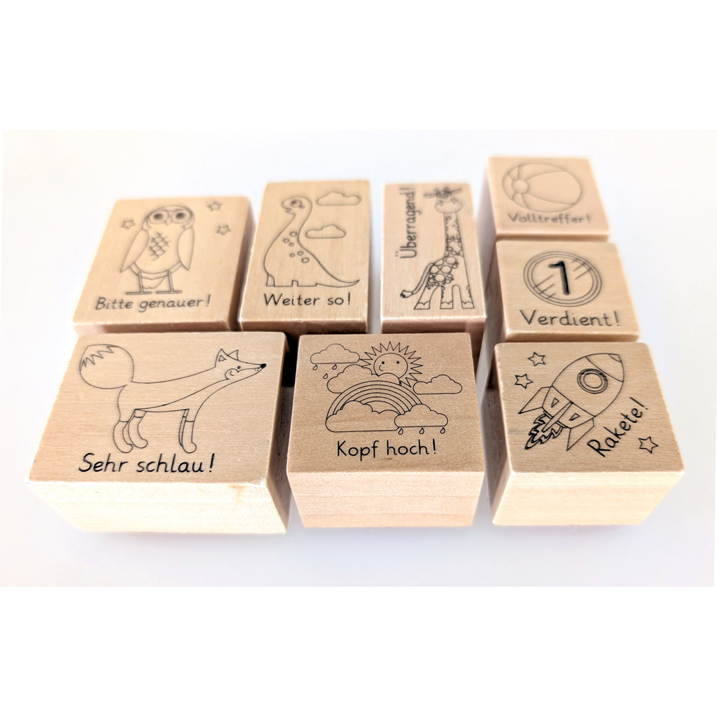 Belobigungsstempel Giraffe & Co