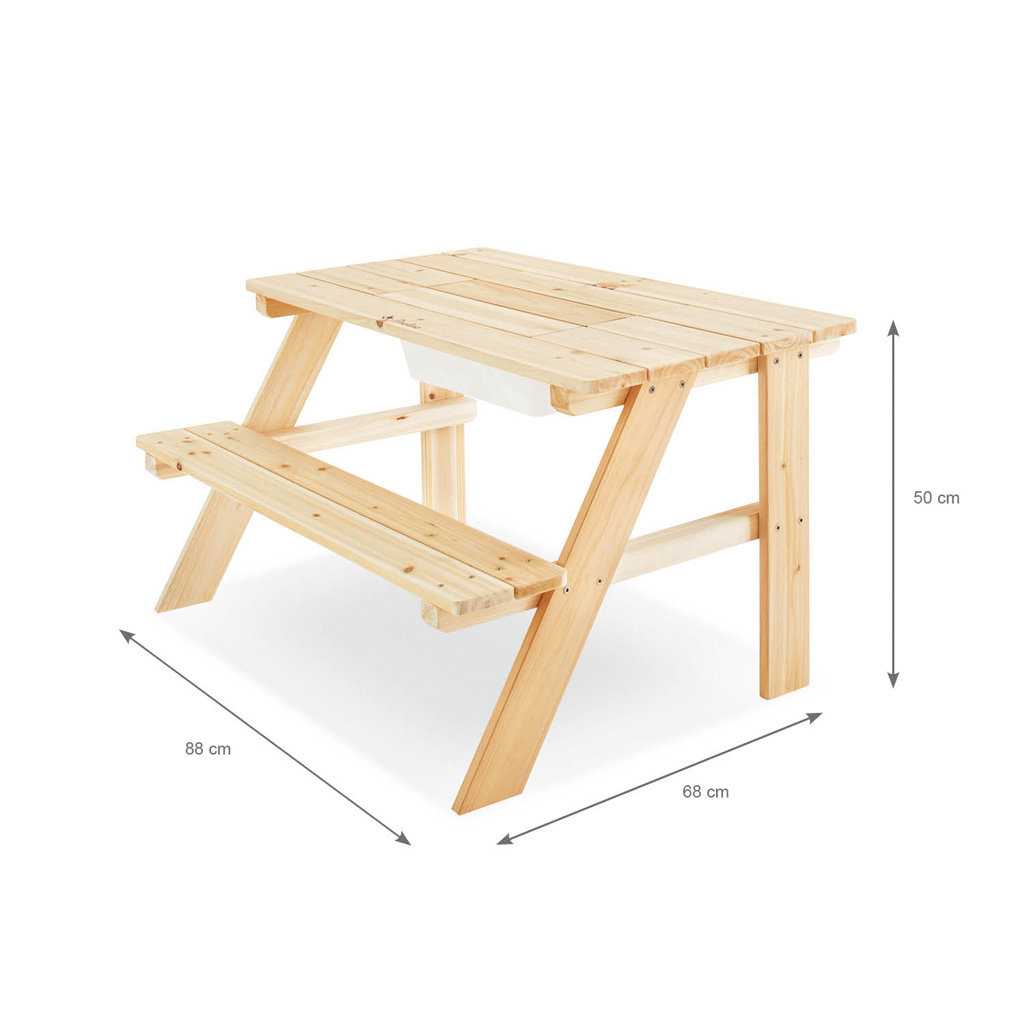 Spieltisch Knut, natur