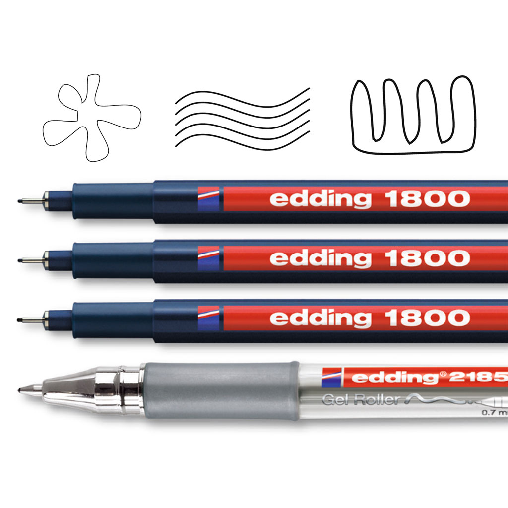 temp92061b_fineliner_u_gelroller4HDgjHgZ4aMPs edding® Handlettering Starterset