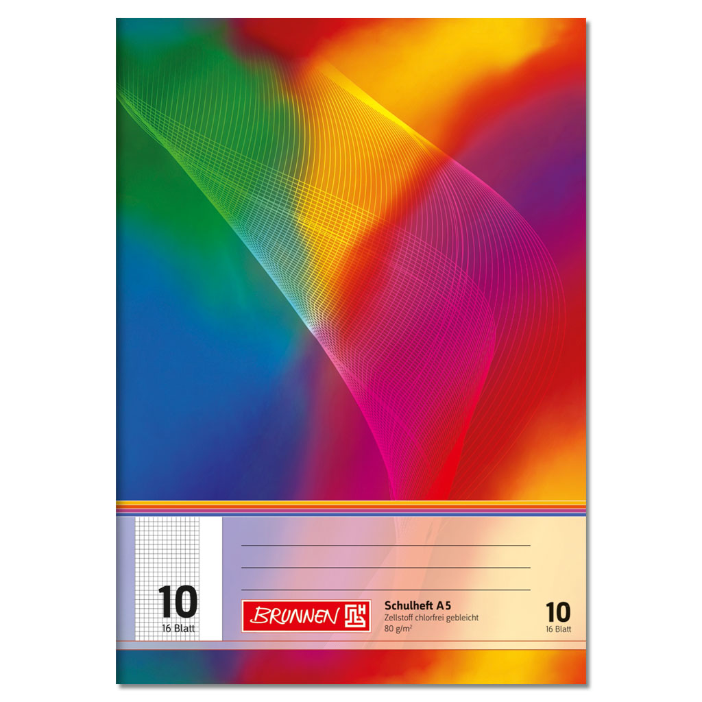 Brunnen® Schulheft DIN A5