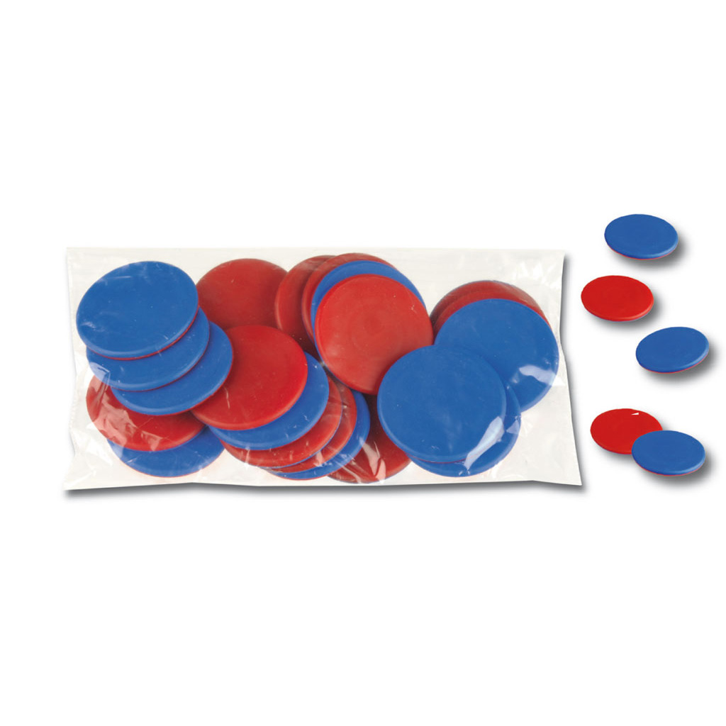 temp30715xzbGFo2SjA7l7 Schülersatz Wendeplättchen Rot/Blau