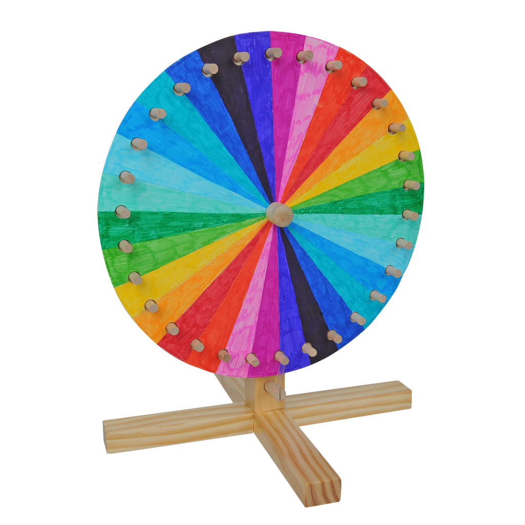 tempgluecksrad_wiemann_lehrmittel_81286g Kinder-Glücksrad zum Selbstgestalten