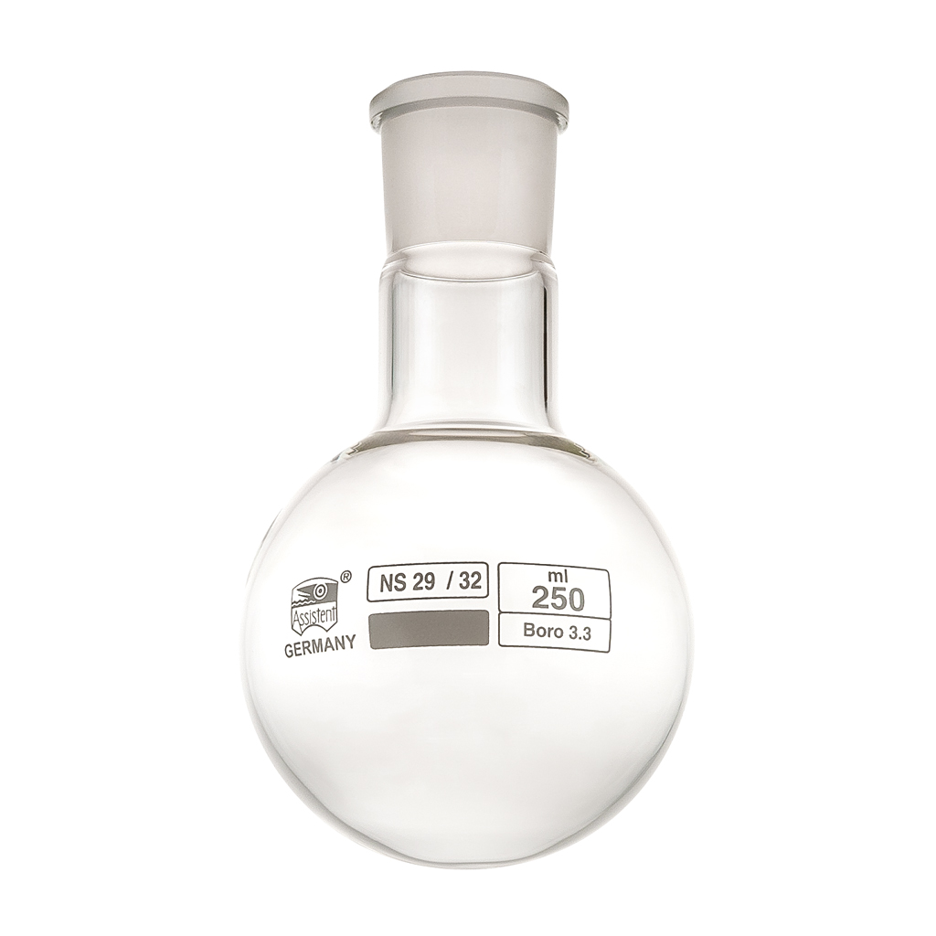 Rundkolben, Borosilikat