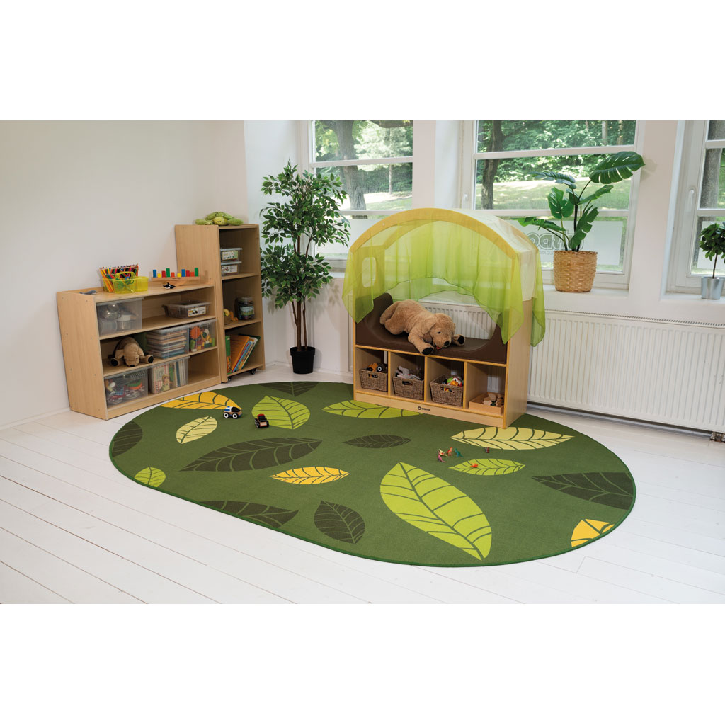 Spielteppich Blätter