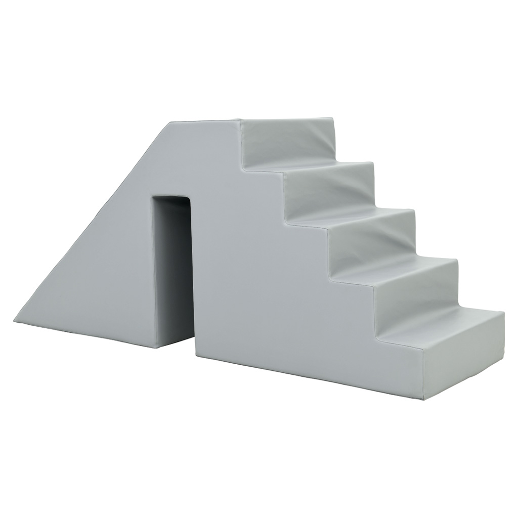 Treppe mit Rutsche für Bällebad