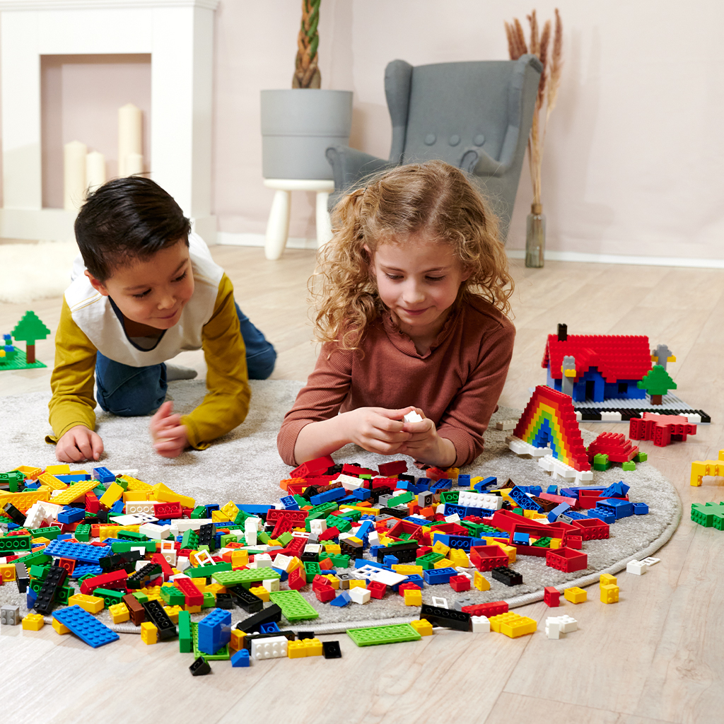 Blox Eimer mit 500 Bausteinen