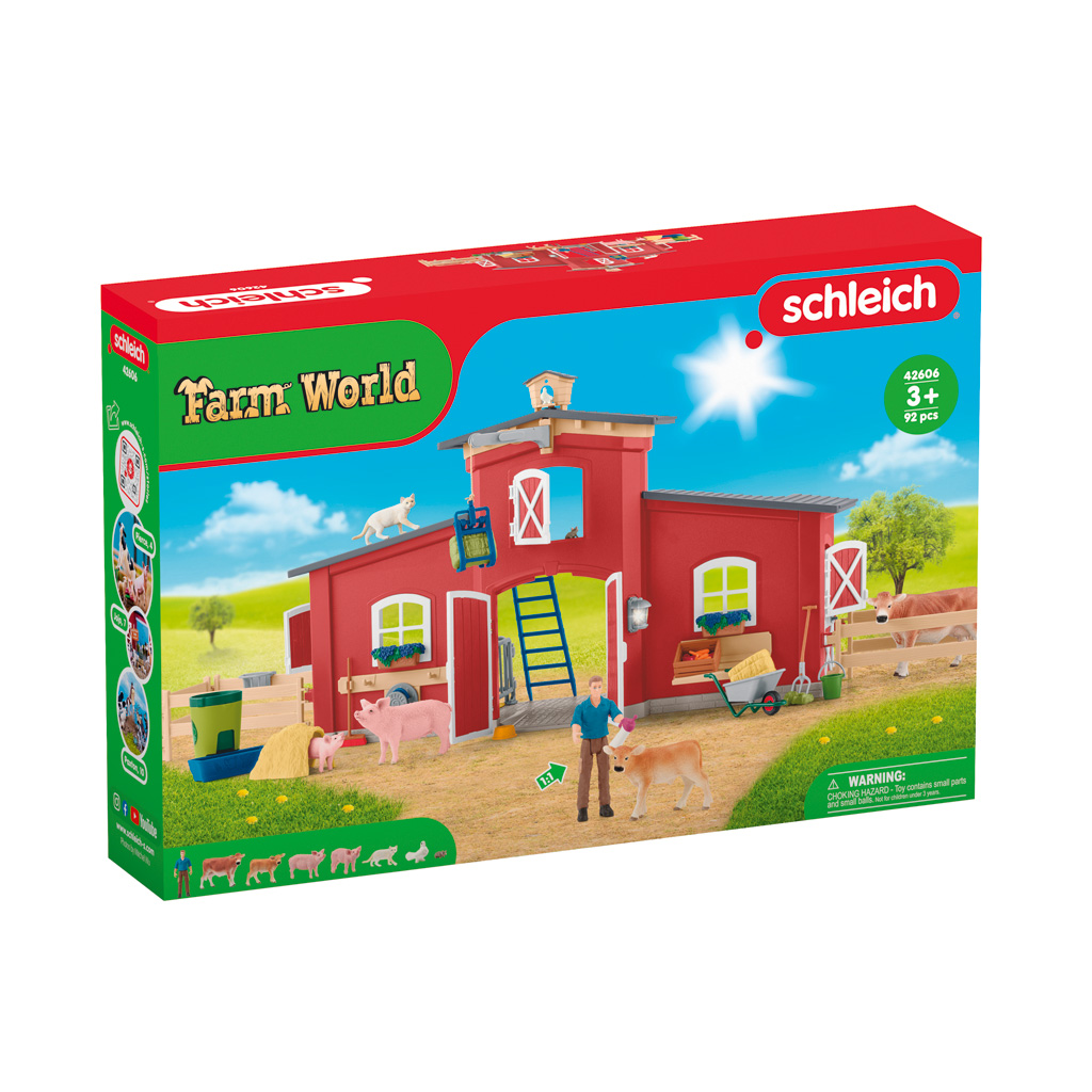 Schleich® Große Farm mit Tieren und Zubehör