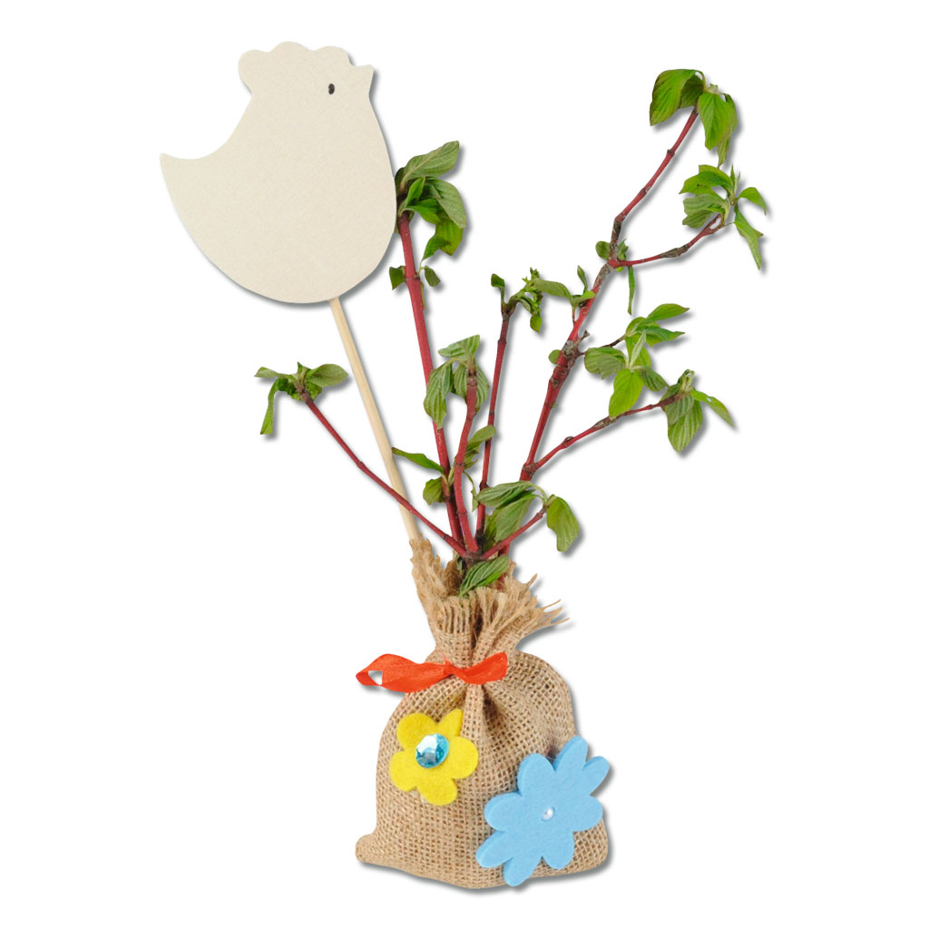 Jute-Säckchen, 24 Stück