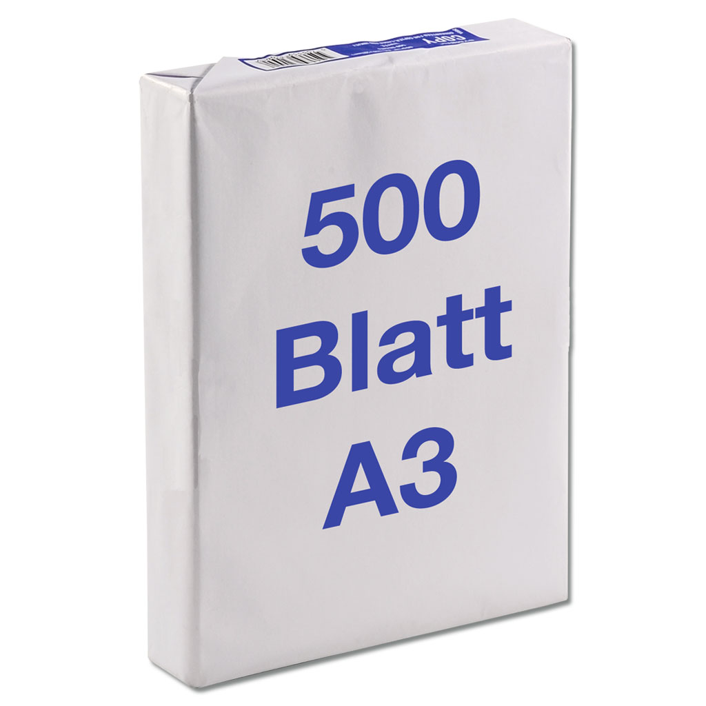 Drucker- und Kopierpapier 80 g/m², 500 Blatt