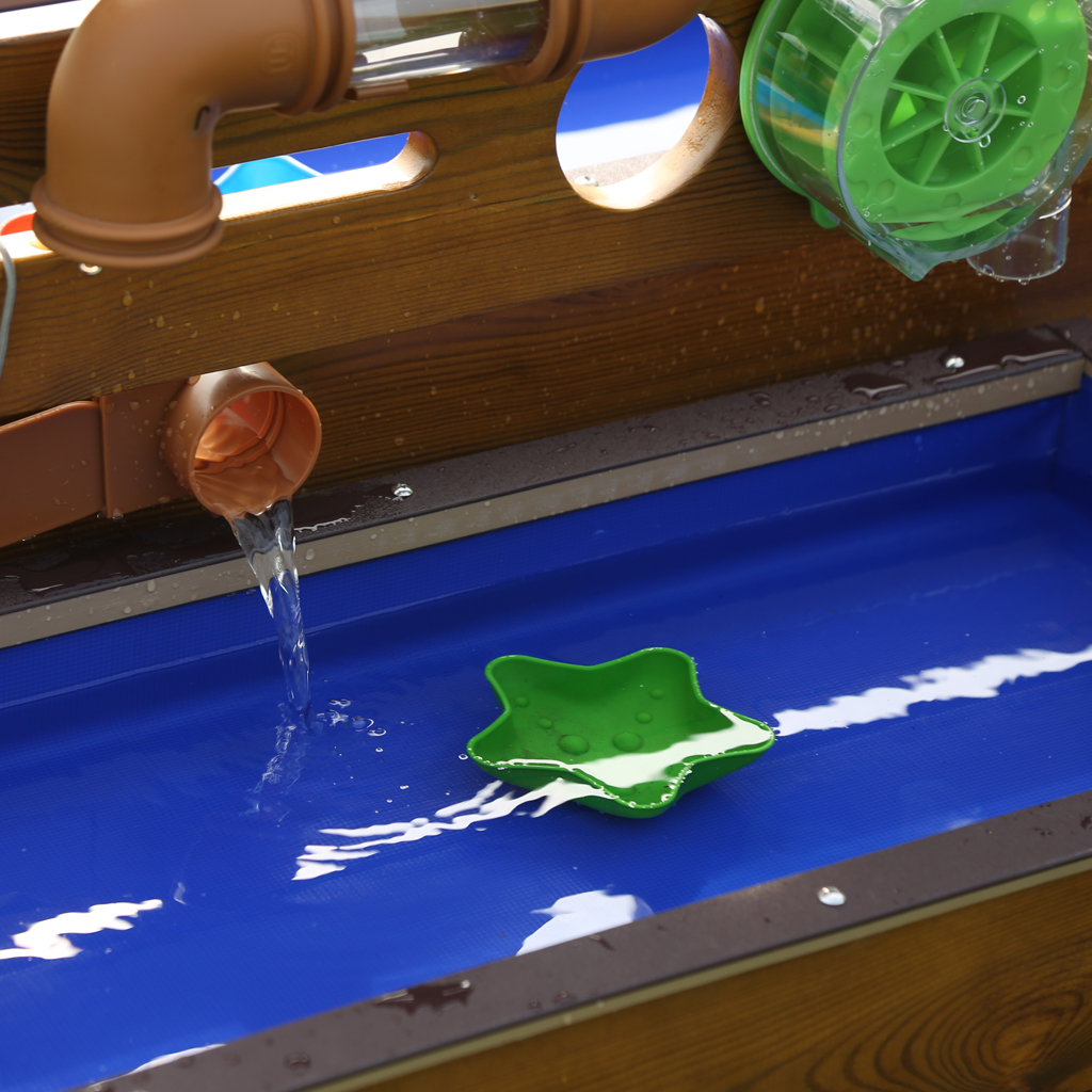 Mobile Outdoor-Wasserspiel-Anlage