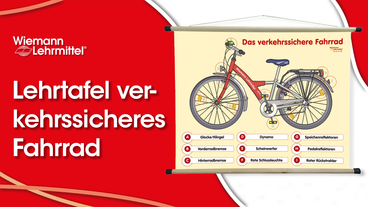 W-1372_Lehrtafel_verkehrssicheres_Fahrrad_Wiemann-Lehrmittel W-1372_Lehrtafel_verkehrssichereVideo_zu_Lehrtafel_verkehrssicheres_Fahrrad_Wiemann-Lehrmittel