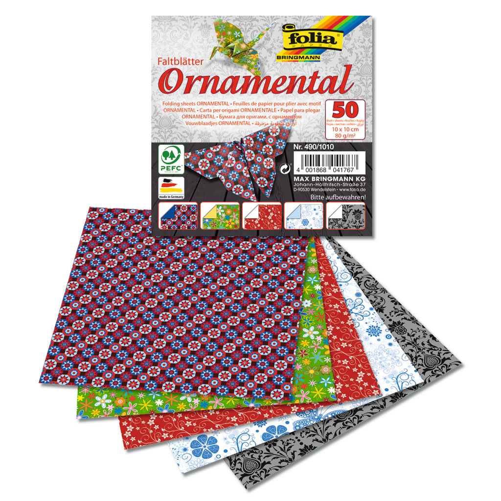 Folia® Faltblätter Ornamental 80 g/m²
