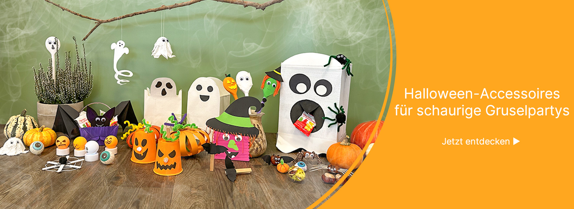 gruselige Deko für Halloween