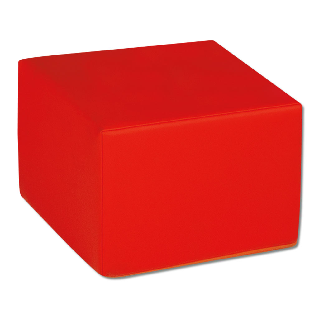 Polsterelement Hocker mit Kunstlederbezug