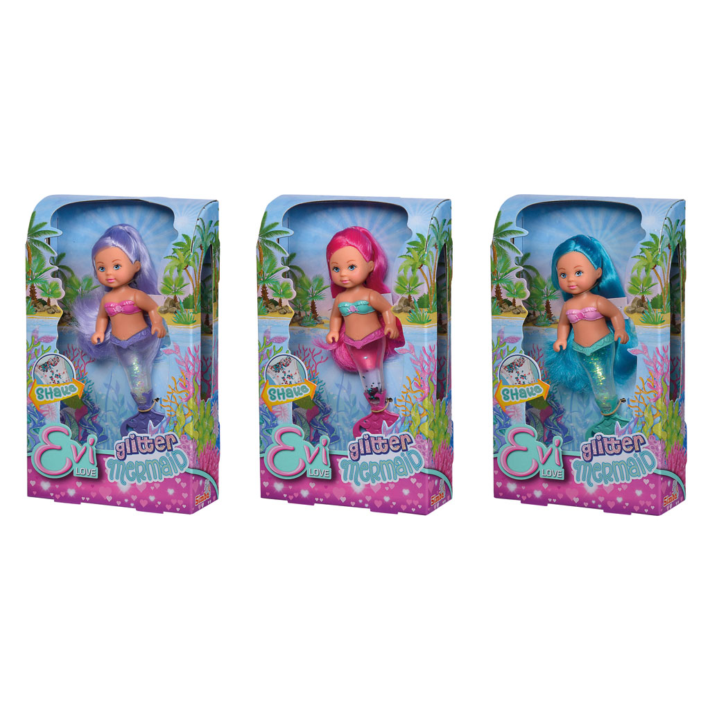 Glitter Meerjungfrau Evi Love