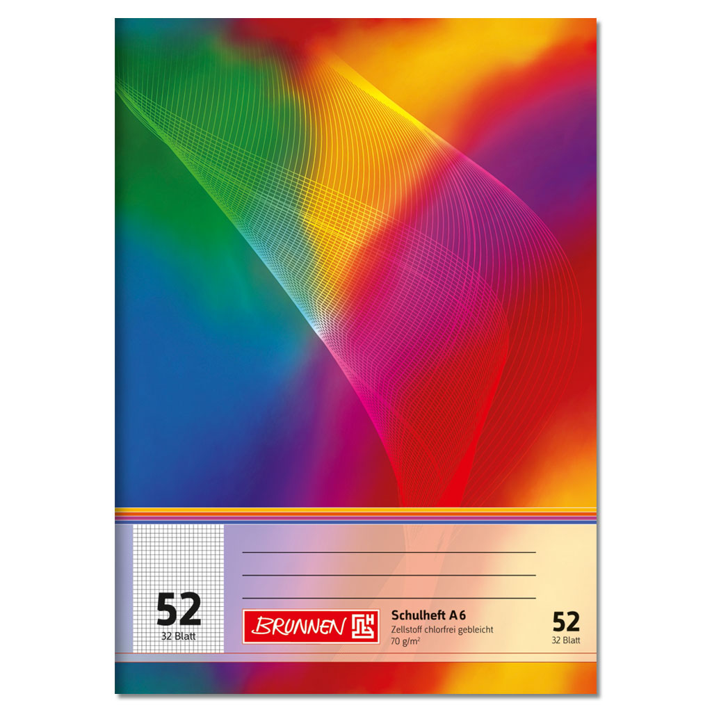 Brunnen® Schulheft DIN A6