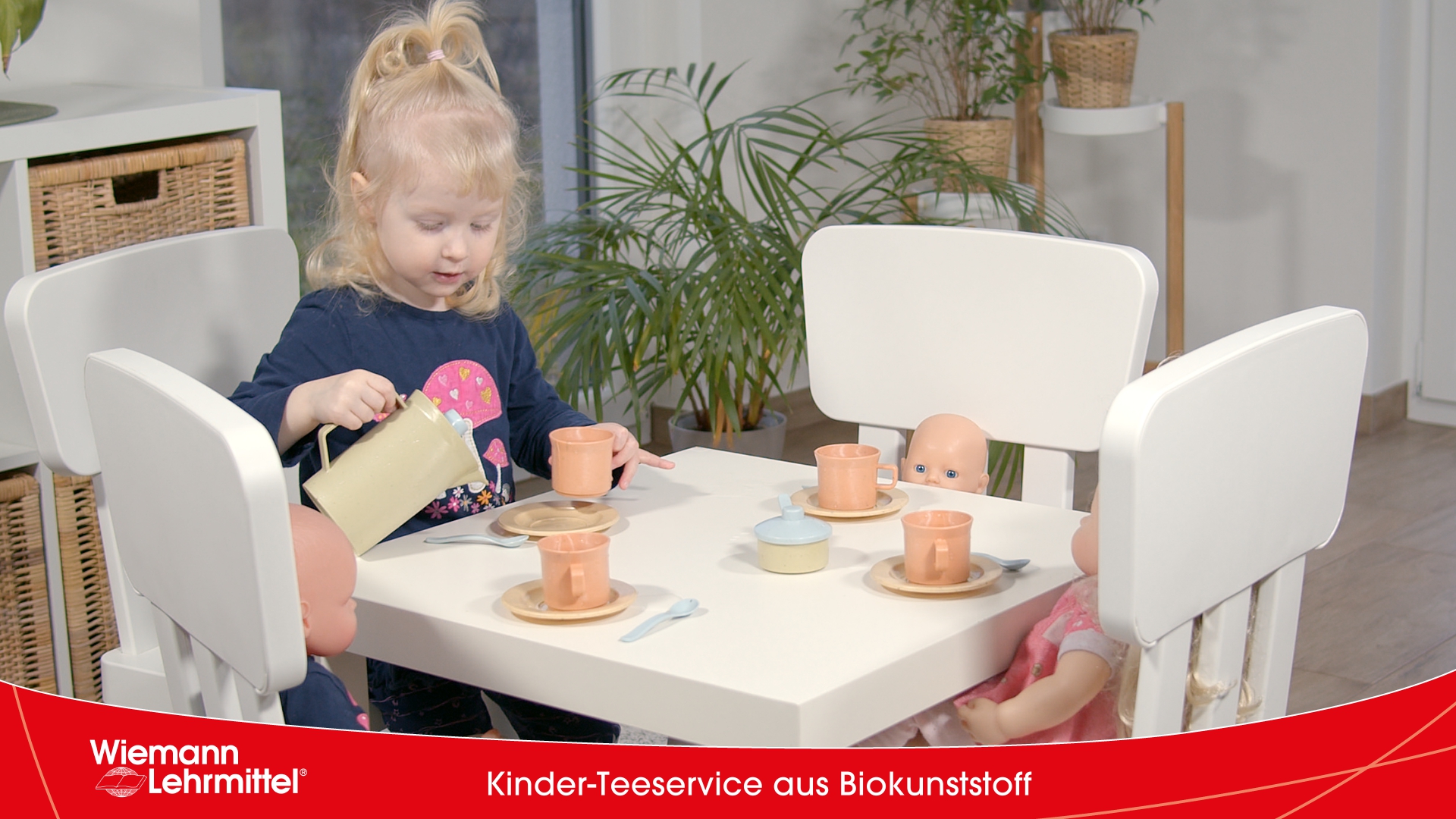 W-82489 Kinder-Teeservice aus Bio-Kunststoff Video zu Kinder-Teeservice aus Bio-Kunststoff_Wiemann-Lehrmittel