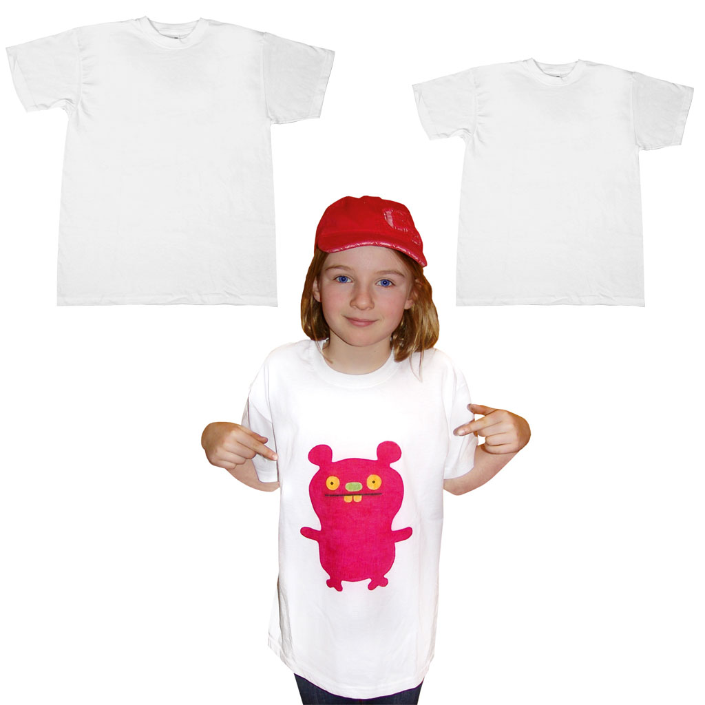 T-Shirt für Kinder, Weiß, 1 Stück
