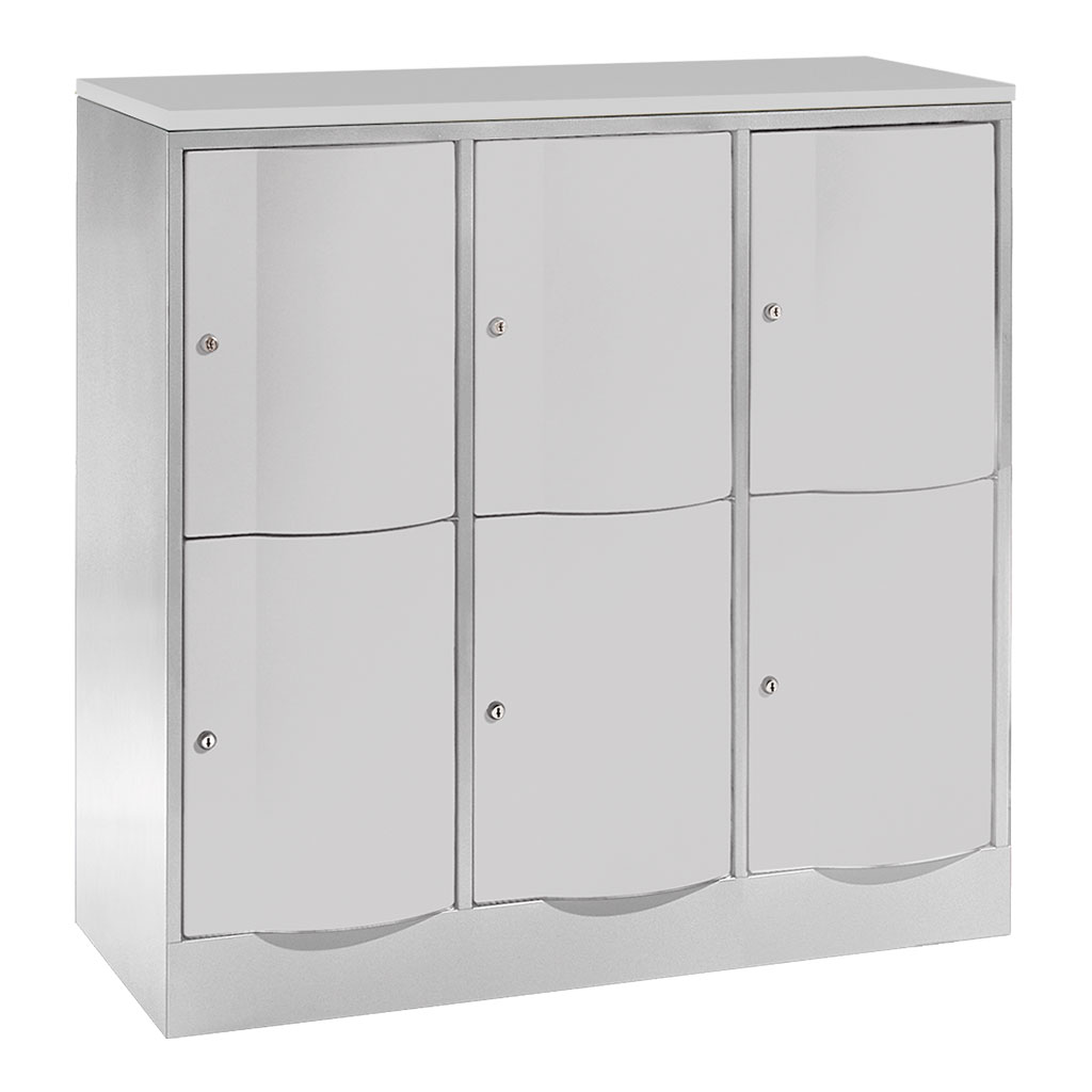 Großraum-Schließfachschrank, 3-reihig Großraum-Schließfachschrank, 3-reihig