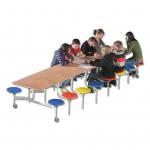 16er-Tisch-Sitzkombination - rechteckig